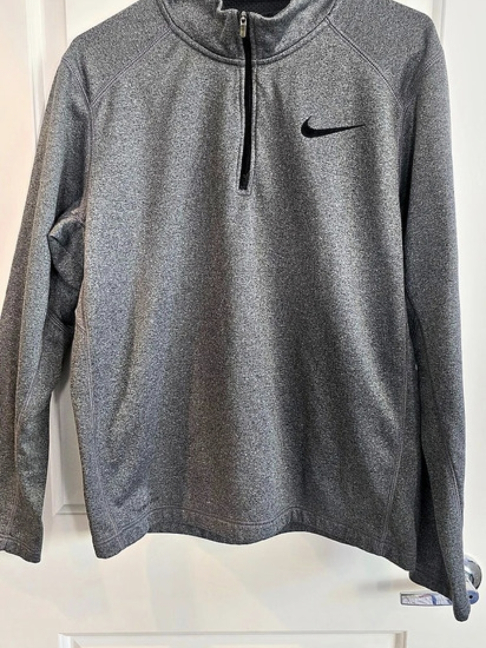 Nike Therma-FIT 1/2 Zip Pullover Gray
